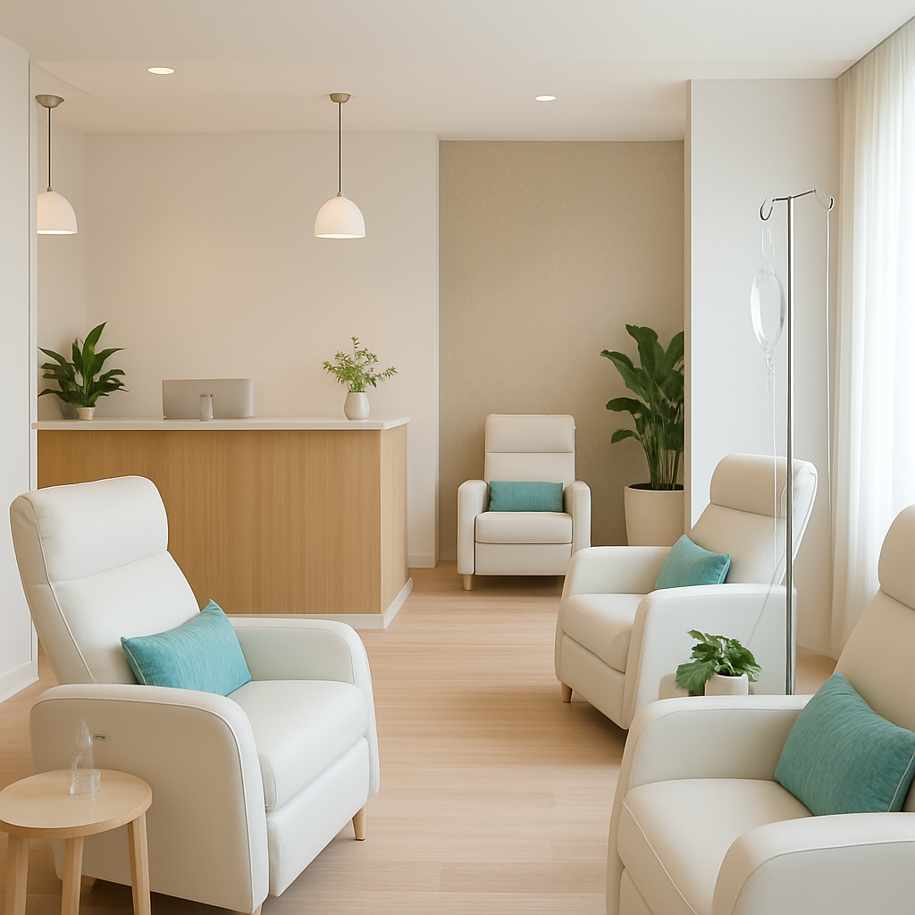 Modern Vitamias partner clinic and IV therapy lounge